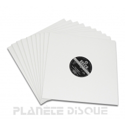 BELLE VOUS Pochette Vinyle 33 Tours Blanche de 12 Pouces (Lot de