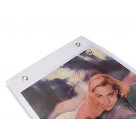 Décoration porte disque PVC pour 6 disques 33T
