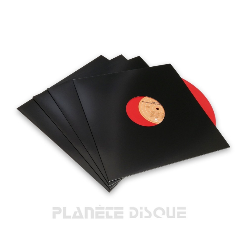 Legepladsudstyr Lille bitte Blå 10 LP platenhoezen Discobag zwart karton met venster