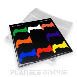 100 Pochettes protection vinyle 33T refermables PP