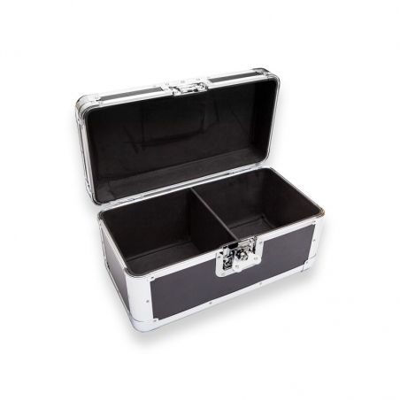 Valise flight case pour 200 singles 45T noir butterfly