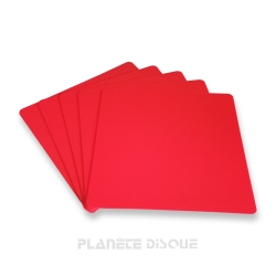 10 Dividers voor CDs rood