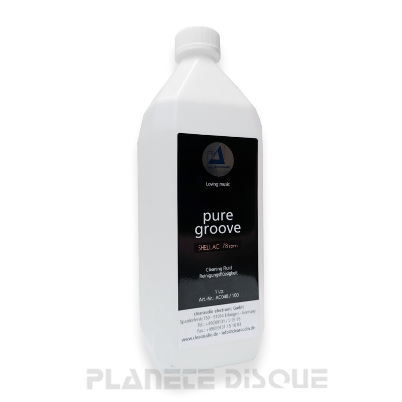 Liquido per la pulizia dei vinili Clearaudio Pure Groove SHELLAC 1L