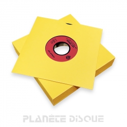 20 Yellow Record Jackets...