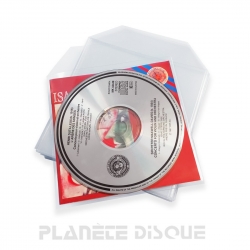 100 pièces CD DVD Double face couverture mallette de rangement PP