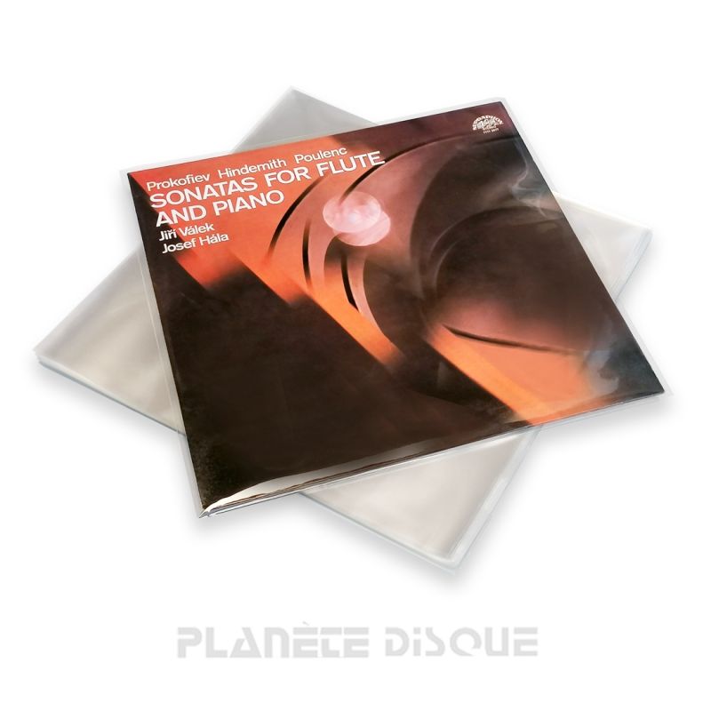 100 pochettes polypro pour protection 33t de Pochette De Protection Cristal  Pour Vinyle 33t, 1500 gr chez actuamusic - Ref:116481069