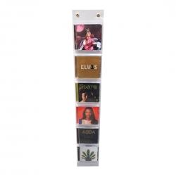 Décoration porte 6 CDs en PVC
