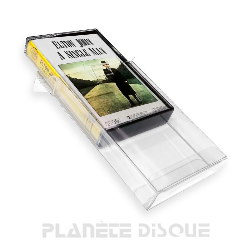 Bangcool 25PCS Cassette Tape Case Protective Plastic Cassette Tape Box  Audio Tape Case