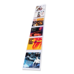 Cadre photo avec affiche - Vinyl - 33 tours - Disques - Marron