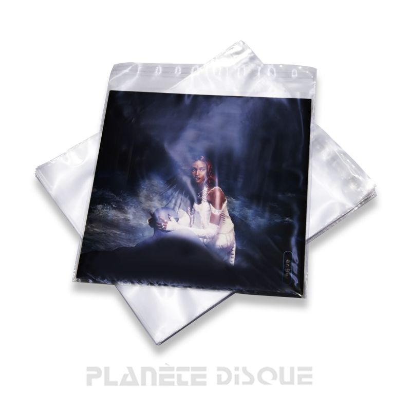 Pochettes Extérieures Pour Vinyles 33 Tours - Lot De 25 En Polypropylène