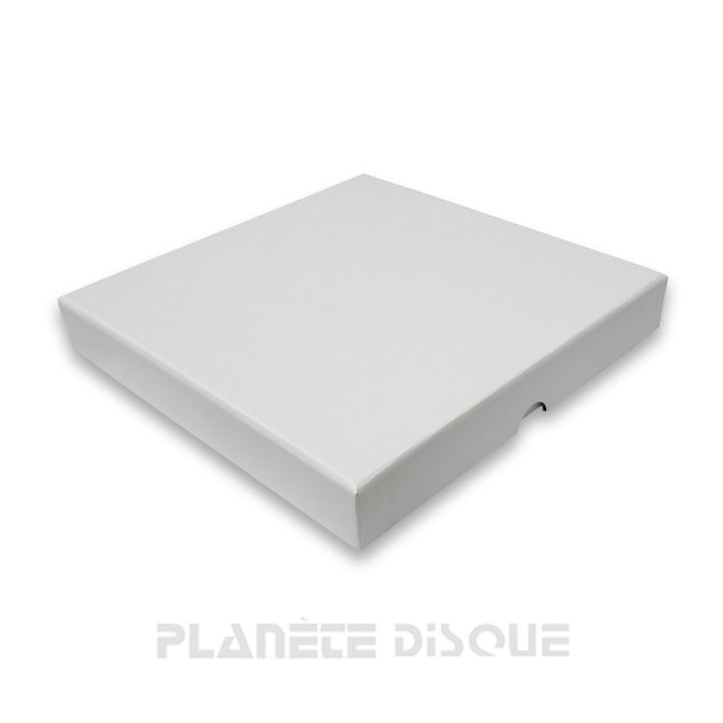 White replacement box for 10 singles 7 inch