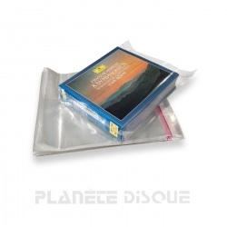 50 PP Sleeves with flap for...