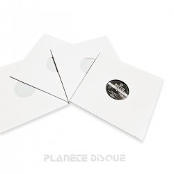 25 LP platenhoezen wit...