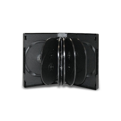12 DVD case black 39 mm