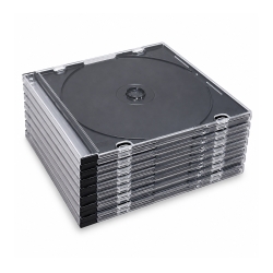 14 Slim CD cases 5.2 mm black