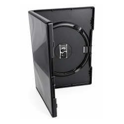 10 Boîtiers DVD simples noirs
