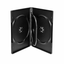4 DVD case black