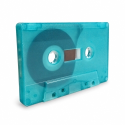 Audiocassetta turchese da...